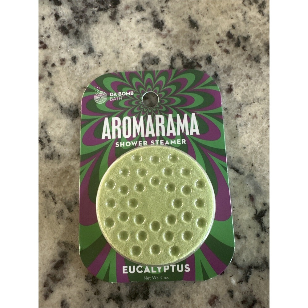 DA BOMB Bath Aromarama Mood-Boosting Burst Shower Steamer - Eucalyptus - 2 oz.